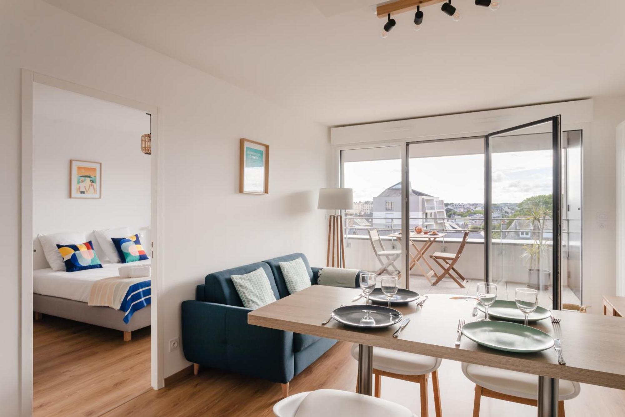 Men Du - Appt 4P A 800 Metres De La Plage Dinard Bagian luar foto