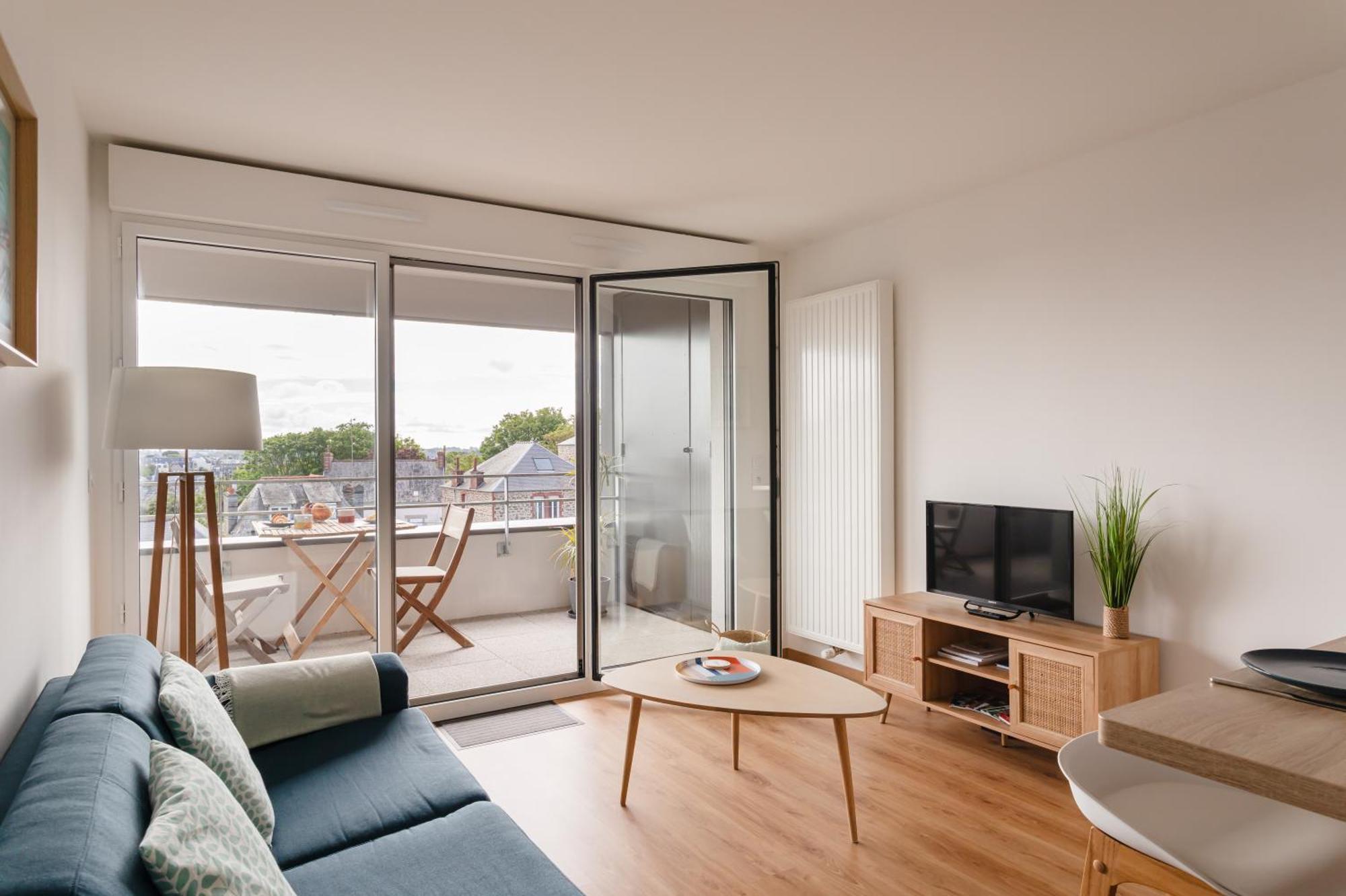 Men Du - Appt 4P A 800 Metres De La Plage Dinard Bagian luar foto